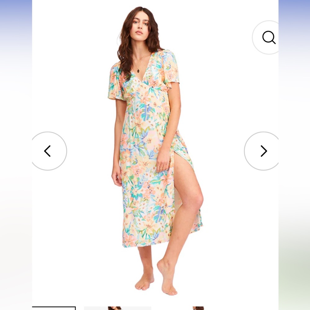 Floral Multicolor Maxi Dress